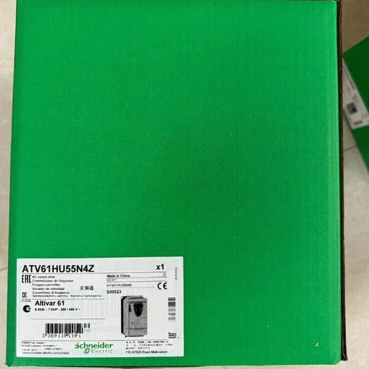 Schneider Schneider Electric Altivar ATV61HU55N4Z VFD, 7.5 HP (5.5 kW), 3-Phase 380-480V, CANopen Modbus