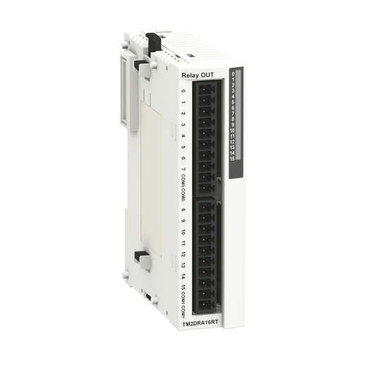 Schneider Schneider TM2DDI16DK Discrete Input Module, 16-Channel 24VDC (Sink/Source), HE10 Connector, for Modicon M238 Logic Controllers