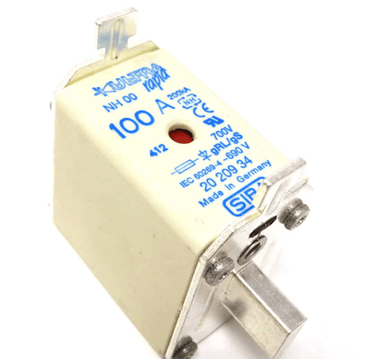 Siba 160A 5pcs Siba NH00 160A 690V 2020934 gS Fuses (5 Pieces)