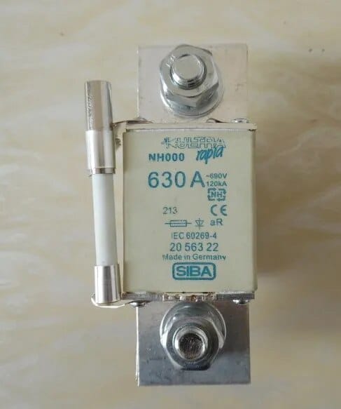 Siba 2056320 450A 3pcs Siba NH000 450A 2056320 aR Fuses