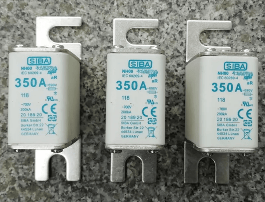 Siba NH00 315A 5pcs Siba NH00 315A 690V 2018920 Fusea  (5 Pieces)