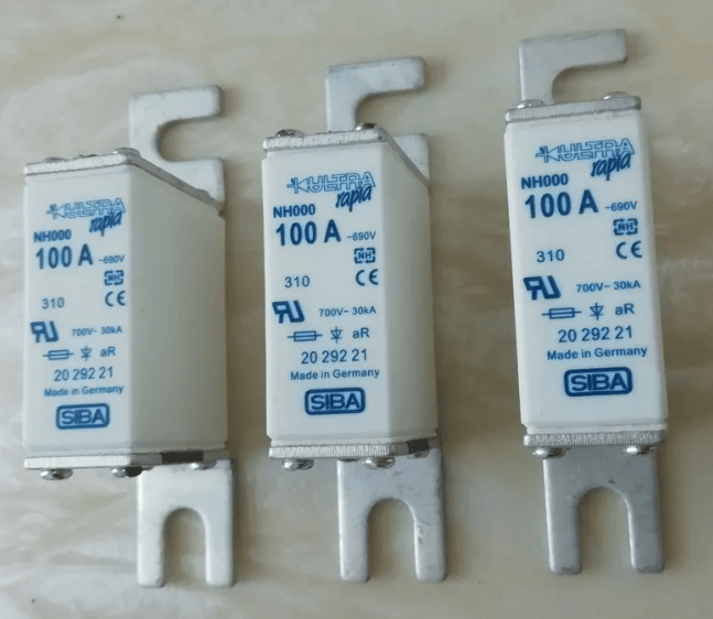 Siba NH000 160A 2029221 6pcs Siba NH000 160A 2029221 aR Fuses