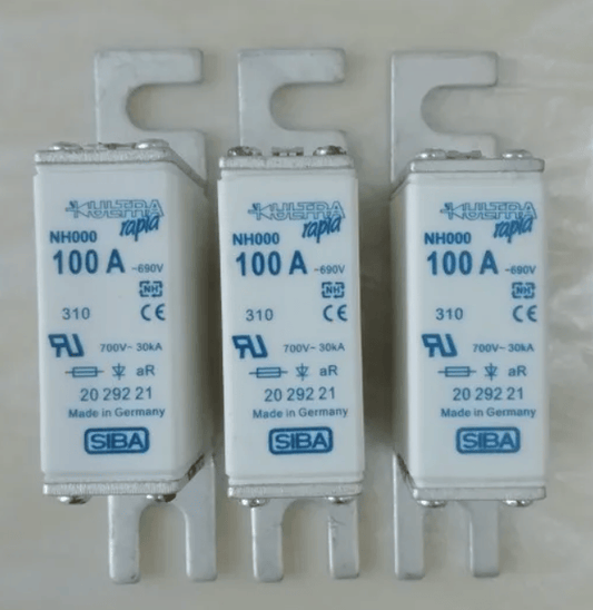 Siba NH000 160A 2029221 6pcs Siba NH000 160A 2029221 aR Fuses