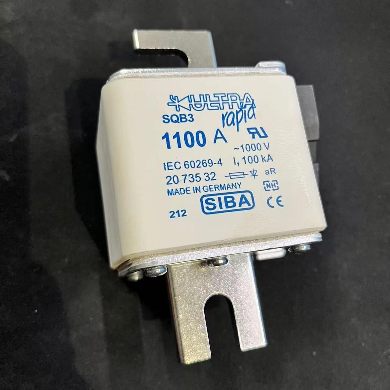 Siba SIBA SQB3 1100A 1000V 2073532 aR Fuses (2 Pieces)