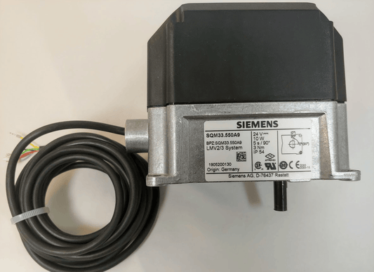 Siemens Siemens SQM33.550A9 Burner Control, 1-Phase AC Actuator, Gas/Oil, Intermittent, 30s Pre-purge, AC 230V