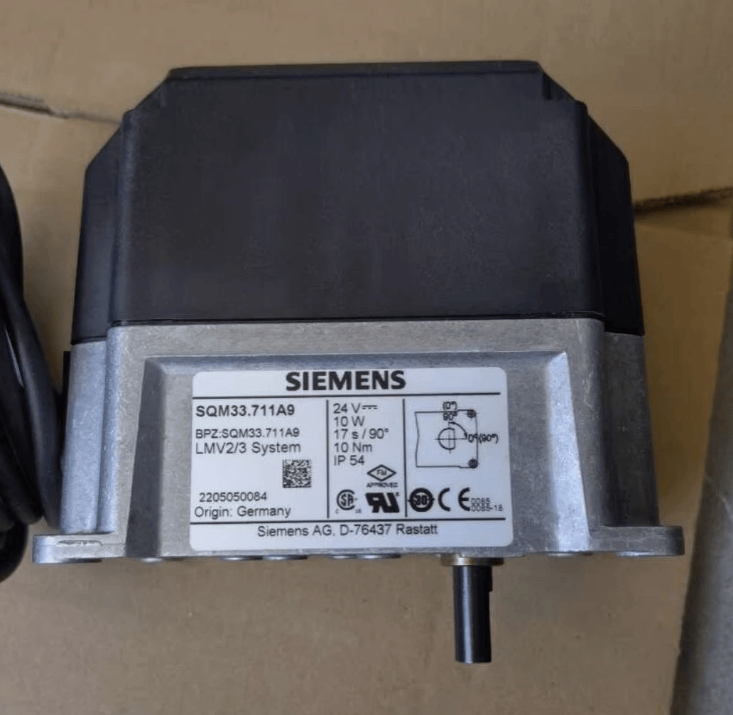 Siemens Siemens SQM33.711A9 Burner Control, Actuator Control, Intermittent Operation, Gas/Oil, AC 230V