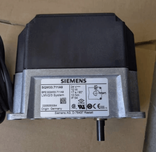 Siemens Siemens SQM33.711A9 Burner Control, Actuator Control, Intermittent Operation, Gas/Oil, AC 230V