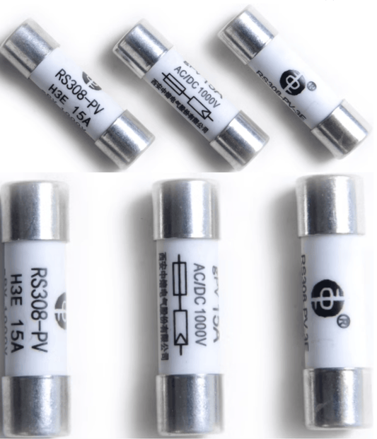 SINOFUSE 12A 10pcs SINOFUSE RS308-PV-3E 12A AC/DC1000V gPV Fuses (10 Pieces)