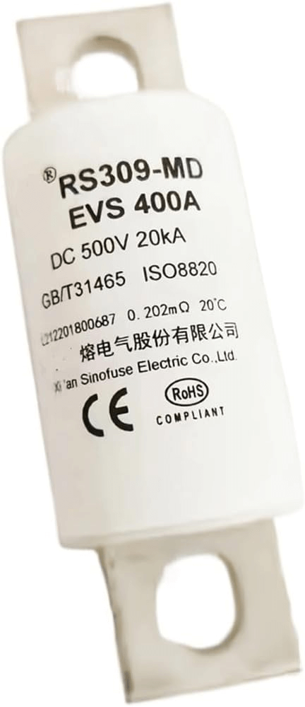 Sinofuse General Industrial Fuses Sinofuse RS309-MD-EVS400A High-Speed Fuse, 400A 500VDC, EV Series Bolt-on, Size 5ZA - Pack of 3