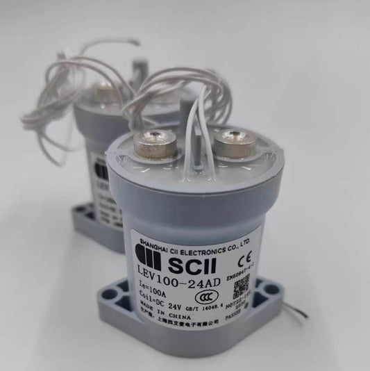SINOFUSE SCll LEV100-24AD 24VDC DC Contactor  (5 Pieces)