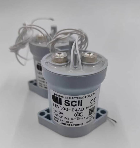 SINOFUSE SCll LEV100-24AD 24VDC DC Contactor  (5 Pieces)