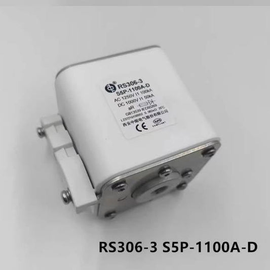 SINOFUSE SINOFUSE RS306-3-S5P-800A-D DAC1250V DC1000V Fuses （3Pieces)