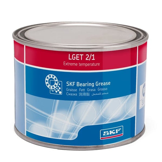 SKF SKF LGET 2/1 Extreme High Temp & Chemical Resistant PFPE Grease, NLGI 2 - 1 kg Can