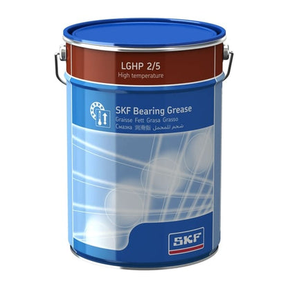 SKF SKF LGHP 2/5 High Performance High Temp Grease, NLGI 2, Polyurea - 5 kg Can