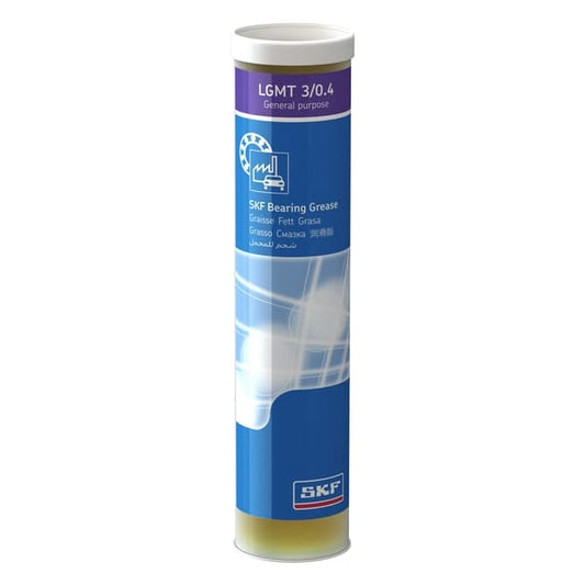SKF SKF LGMT 3/0.4 Industrial Universal Grease, NLGI 3, Lithium Mineral Oil - 0.4 kg Cartridge