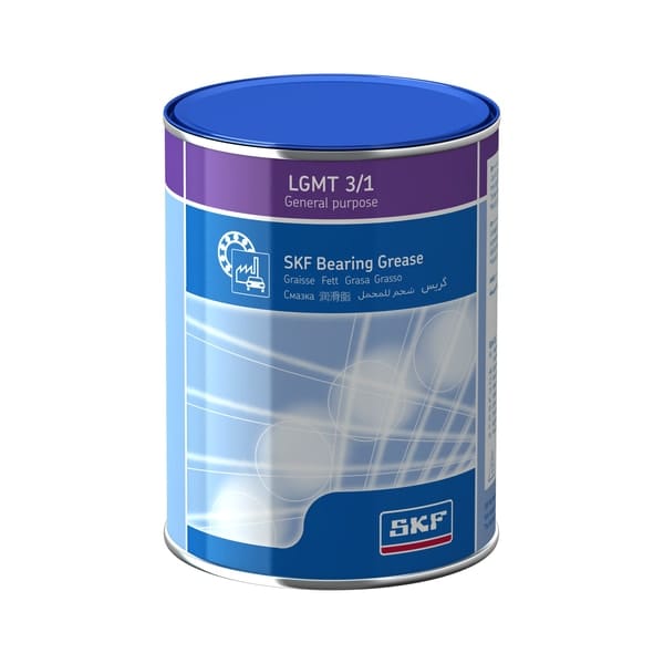 SKF SKF LGMT 3/1 Industrial Universal Grease, NLGI 3, Lithium Mineral Oil - 1 kg Can