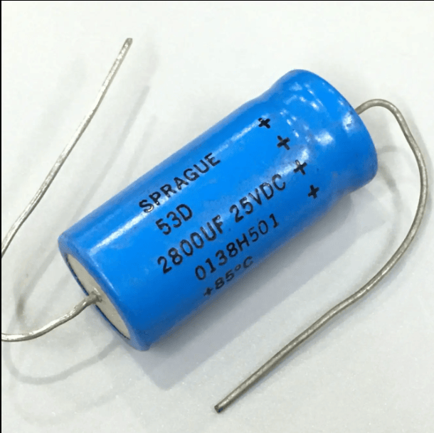 SPRAGUE SPRAGUE 53D 2800UF 25V 20*42mm Capacitor (12Pieces)