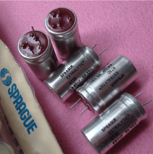 SPRAGUE SPRAGUE EXTRALYTIC 50V 680UF Capacitor (12Pieces)