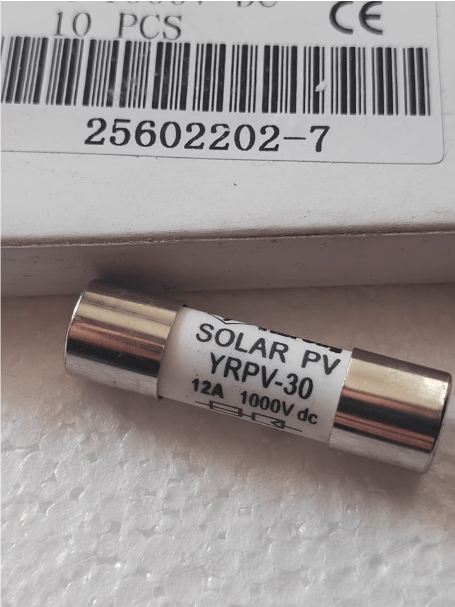 Yinrong Yinrong YRPV-30 1000VDC 30A 10*38mm Fuses (10 Pieces)